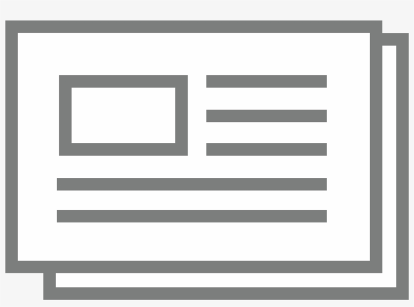 Press - Black-and-white, transparent png