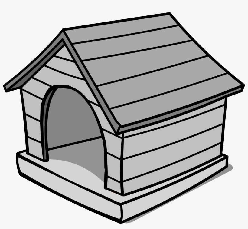Gray Puffle House Sprite 002 - Blue, transparent png