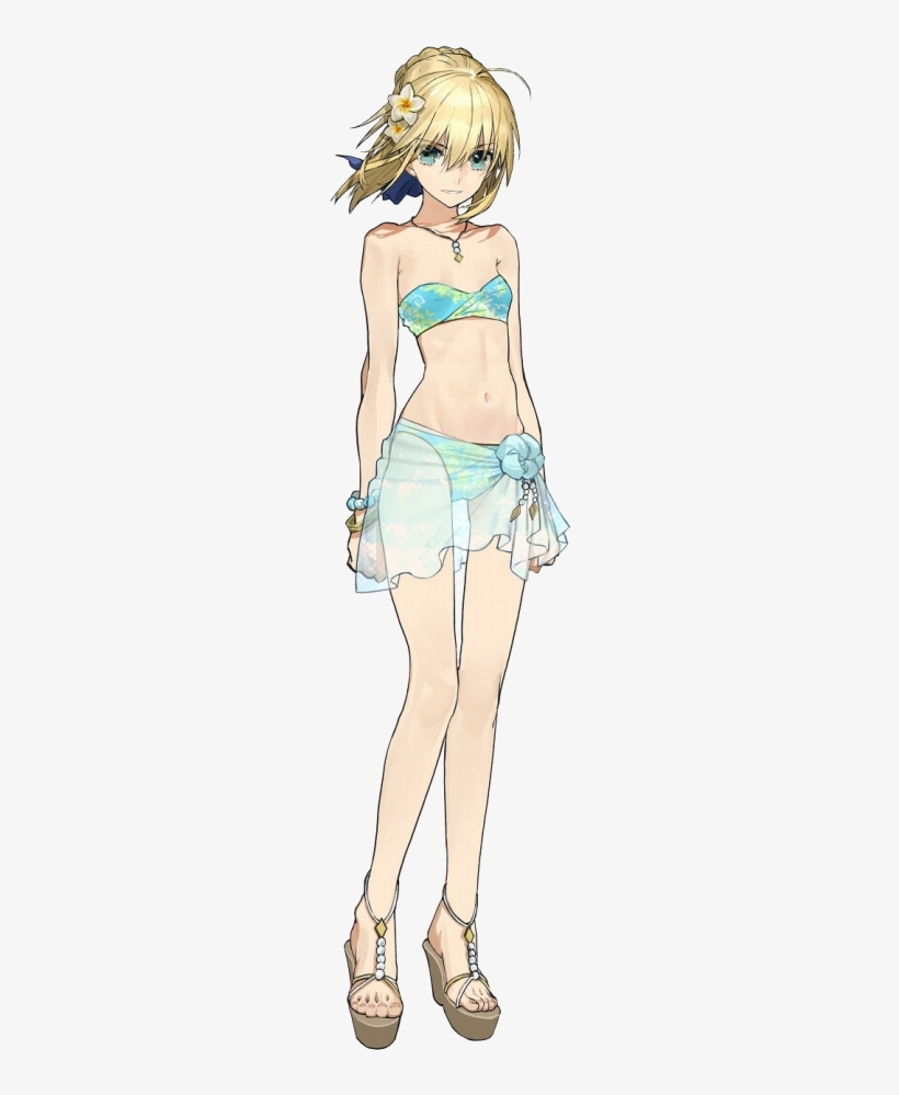 Artoria's Resort Vacation - Anime, transparent png