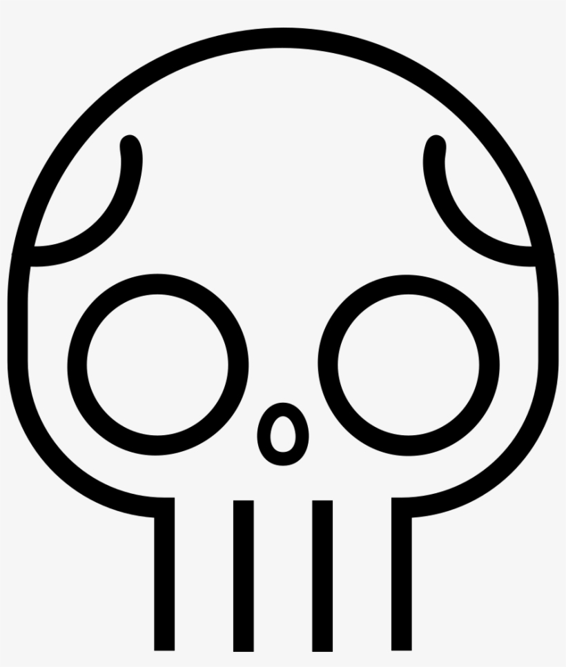 Skeleton Head Comments - Icon, transparent png