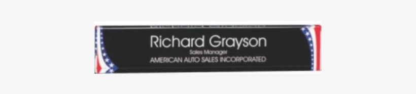 Patriotic Name Plate D241 - Acrylic Idea Fna-b Custom Freedom Award Nameplate (10"x2"x1"),, transparent png
