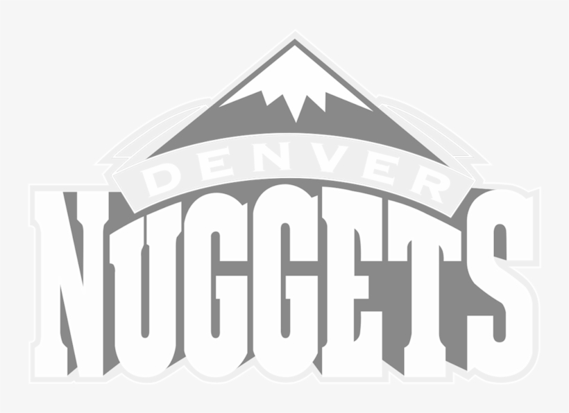Denver Nuggets White Logo, transparent png