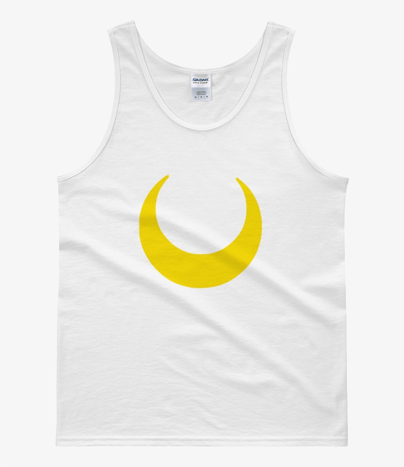Men's Sailor Moon Crescent Moon Tank Top - Crescent, transparent png
