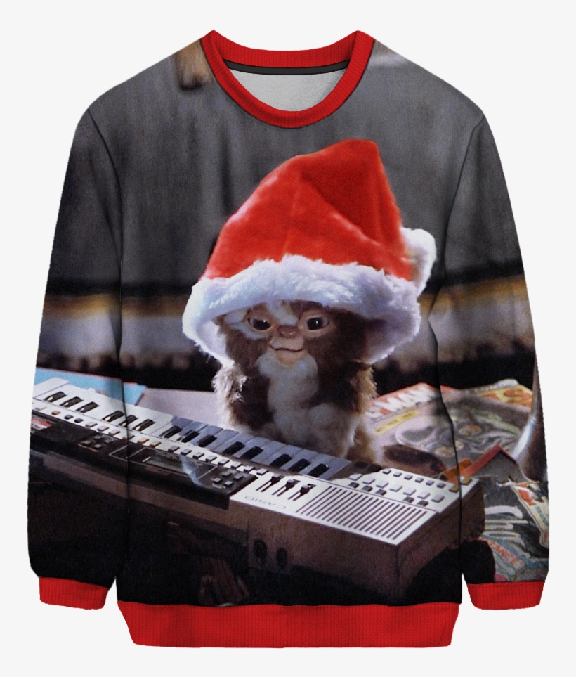 Gizmo Christmas Sweater, transparent png