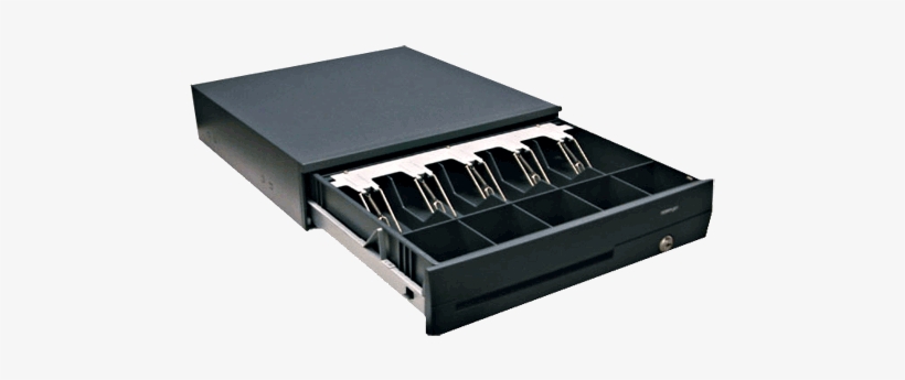 Posiflex Cr4101 Rs232 Cash Drawer Black - Posiflex Cr4100 Cash Drawer, transparent png