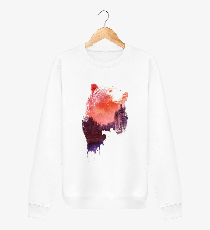 Sweat Col Rond Unisex Stanley Stella Rise Love Forever - Robert Farkas - Love Forever Canvas, transparent png