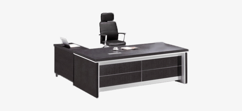 Executive Office Desk Silverline - Desk, transparent png