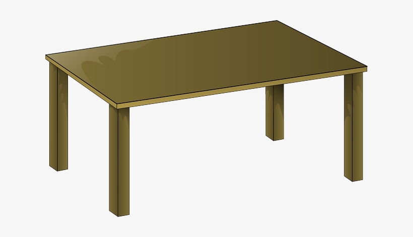 Office, Wooden, Table, Desk, Furniture, Wood, Lunch - Table Clipart, transparent png