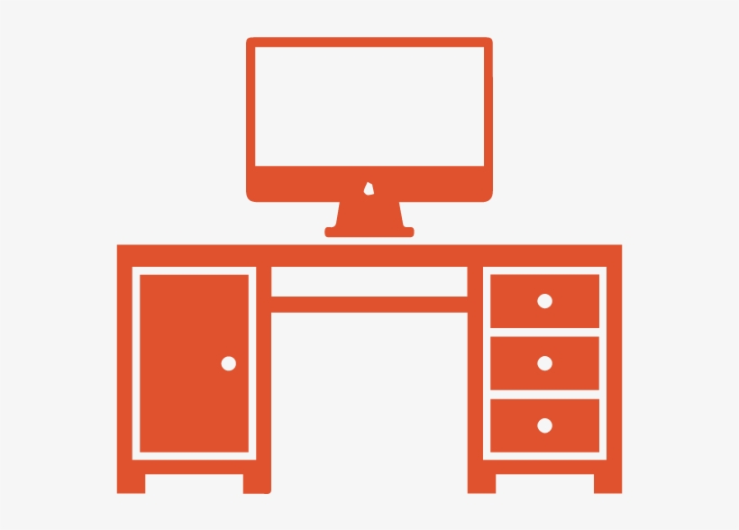 Office Desk-01 - Desk, transparent png