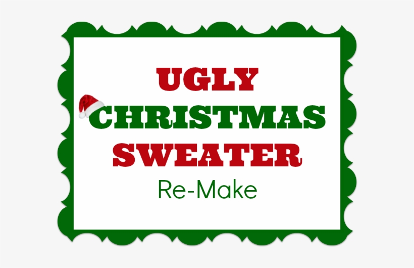 Ugly Christmas Sweater Remake The Sewing Loft - 3drose Dpp_183670_1 I Love To Burpee-wall Clock, 10, transparent png