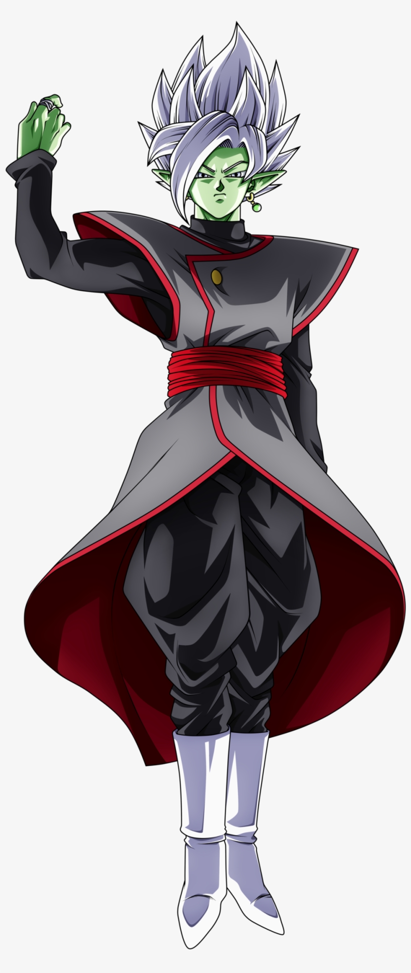 Merged Zamasu By Nekoar-db564v7 - Fused Zamasu No Background, transparent png