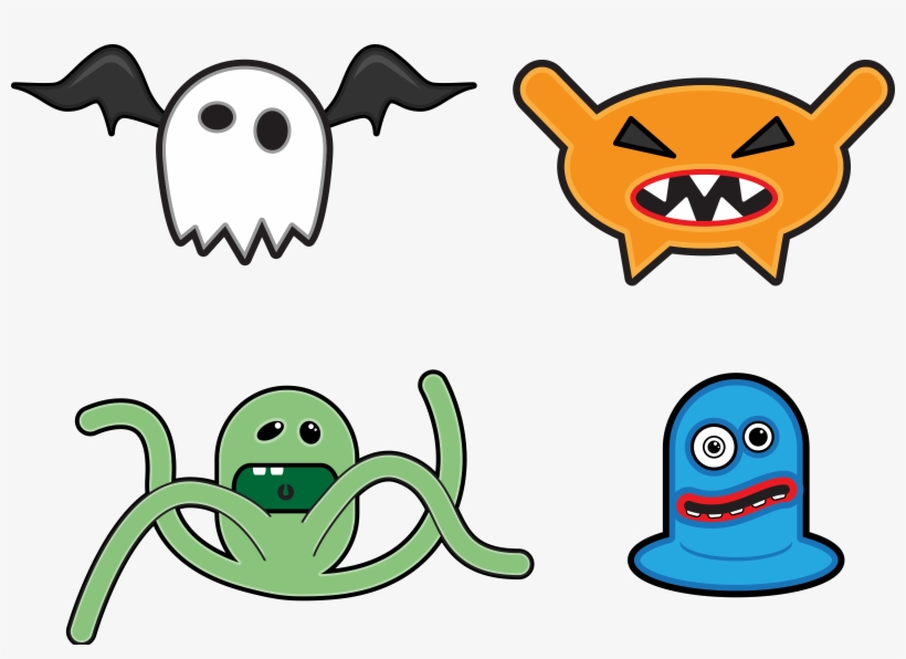This Free Icons Png Design Of Cartoon Monsters, transparent png