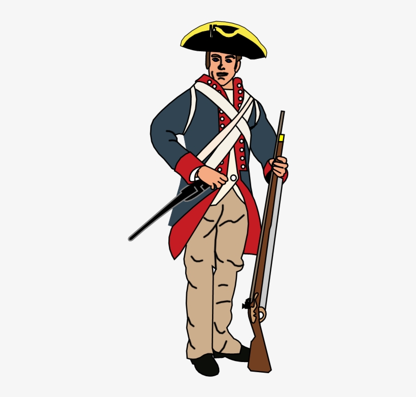 American Soldier - American War Of Independence Ppt, transparent png