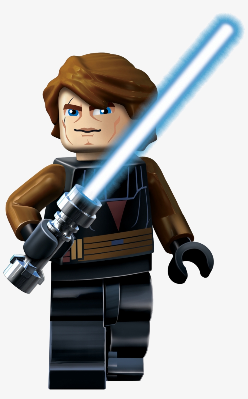 Lego Anakin - Lego Star Wars Characters Anakin, transparent png