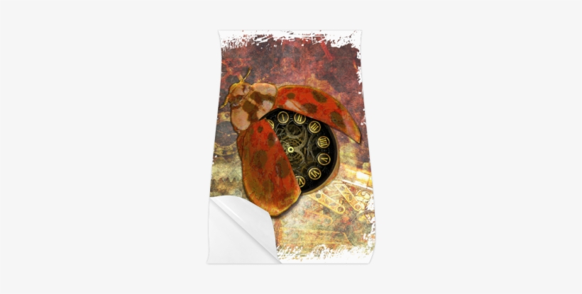 Steampunk Ladybug Poster 11*17 - Steampunk Ladybug Shower Curtain, transparent png