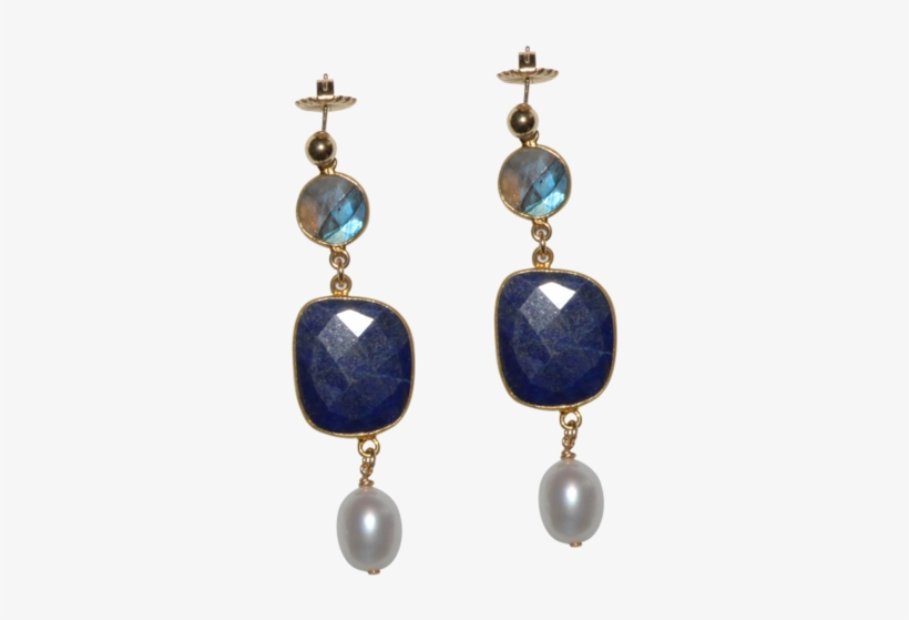 Lapiz Drops Earrings - Earring, transparent png
