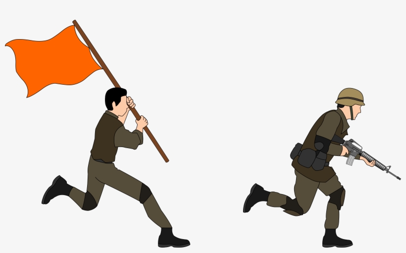 Charging Big Image Png - Soldier Clipart, transparent png