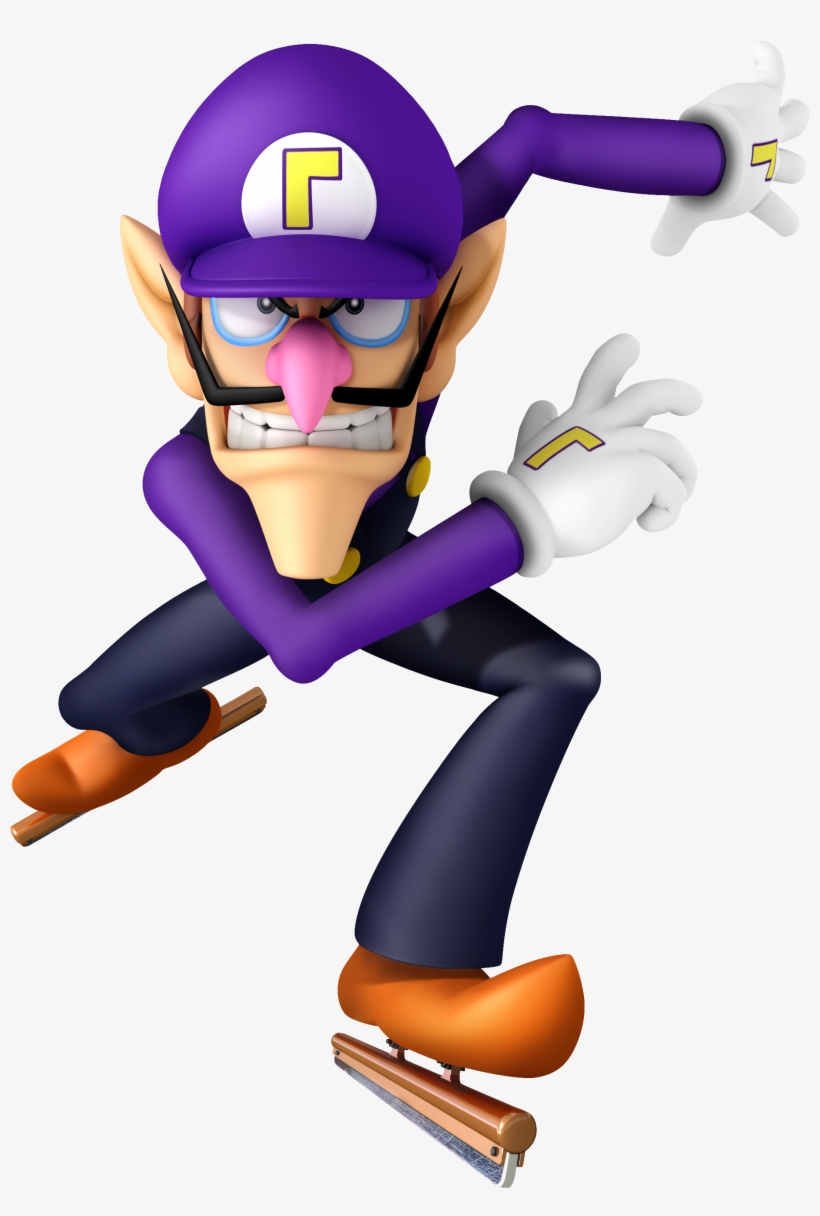 Waluigi Skate - Waluigi Png, transparent png