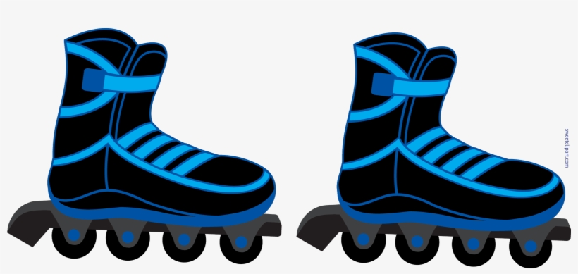 Rollerblade Clipart At Getdrawings - Roller Blades Clipart, transparent png