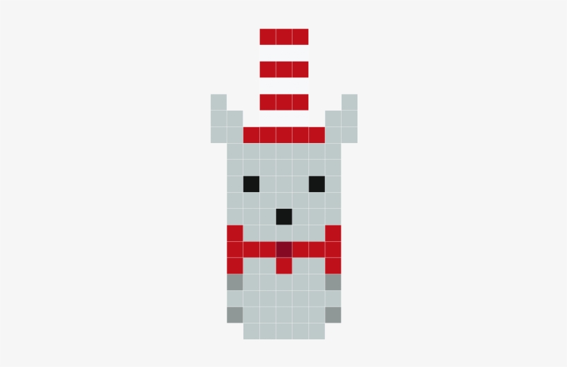 Cat With Hat - Symmetry, transparent png