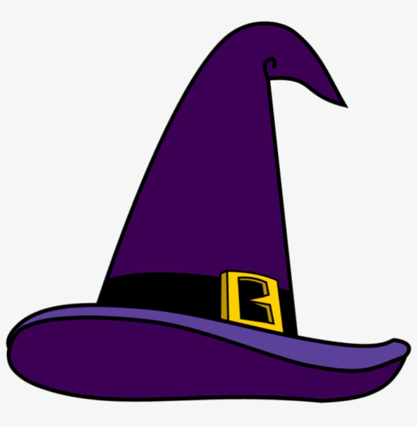 Witch Hat Clip Art Cliparts Co - Halloween Witch Hat Clipart, transparent png