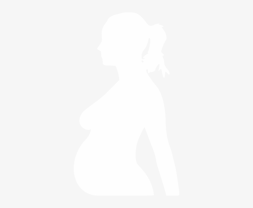 Graphic Royalty Free Download Of Woman Silhouette At - Pregnant Woman Silhouette Png White, transparent png