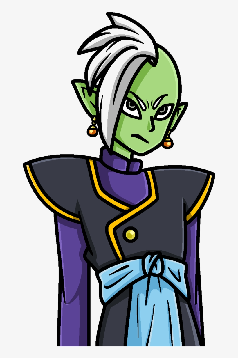 Svg Royalty Free Download Smiling Clipart Bid - Zamasu Art Cute, transparent png