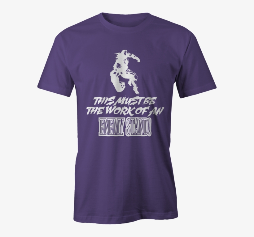 Enemy Stand Jojo's Bizarre Adventure Inspired Tee - T-shirt, transparent png