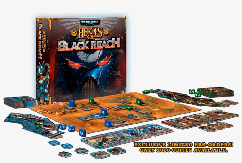 Heroes Of Black Reach Is A Game For 2 Players, Ages - Warhammer 40000 Dice Masters Battle For Ultramar Campaign, transparent png