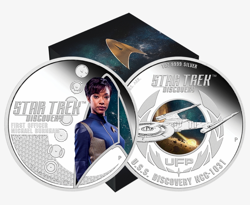 Discovery 1oz Silver Proof 2-coin Set, transparent png