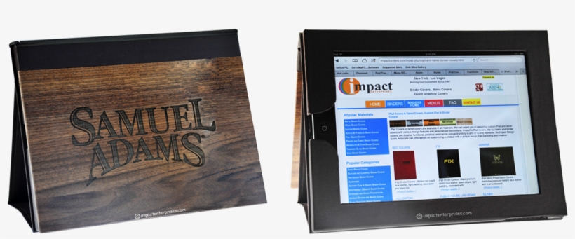 Wood Menu, Samuel Adams - Tablet Computer, transparent png