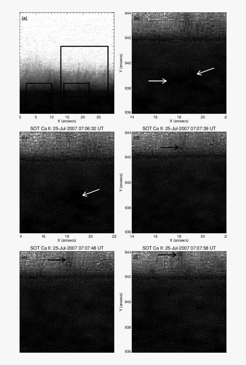 Frame A Is From Video 1a, Showing Ca Ii Spicules At - Monochrome, transparent png
