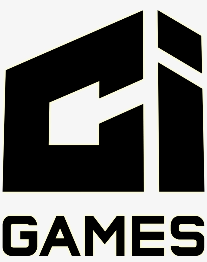 Ci Games Logo Black White3 - Ci Games Logo Png, transparent png