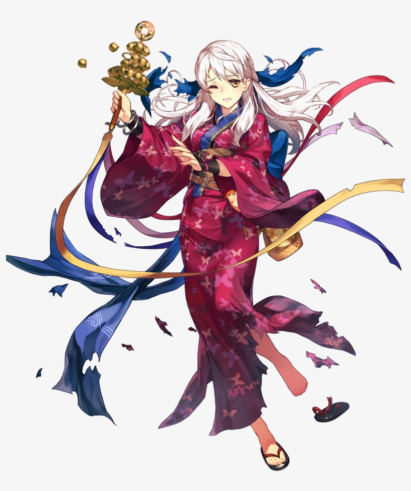 1girl Animal Bangs Bird Fire Emblem Fire Emblem - Fire Emblem Heroes Micaiah Summer, transparent png