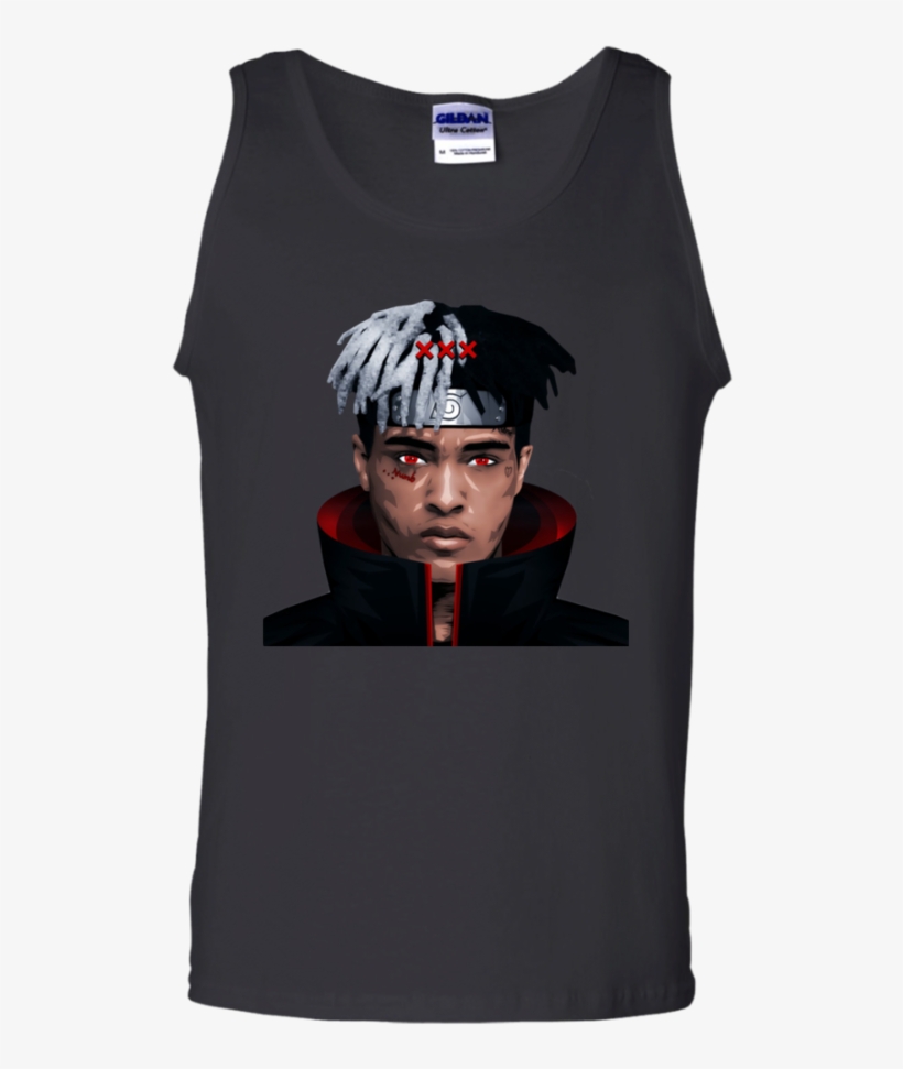 Xxxtentacion Tank Top Akatsuki Naruto Portrait - Help More Bees Plant More Trees, transparent png