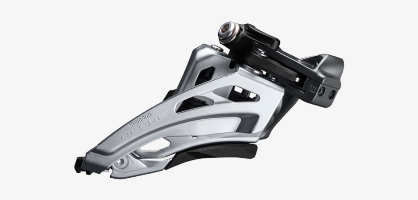 Shimano Deore M6000 10spd Frt Gear Med Clamp Side Swing, transparent png