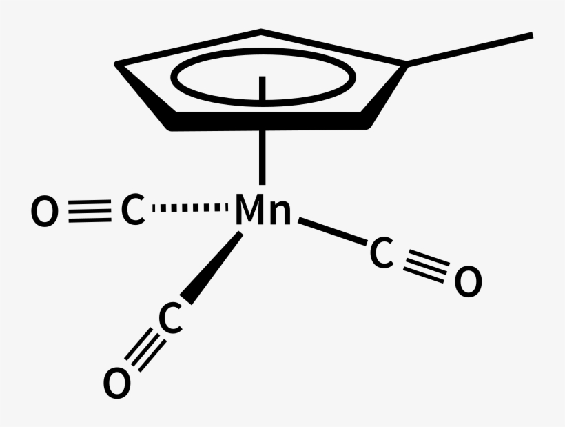 Methylcyclopentadienyl Manganese Tricarbonyl, transparent png