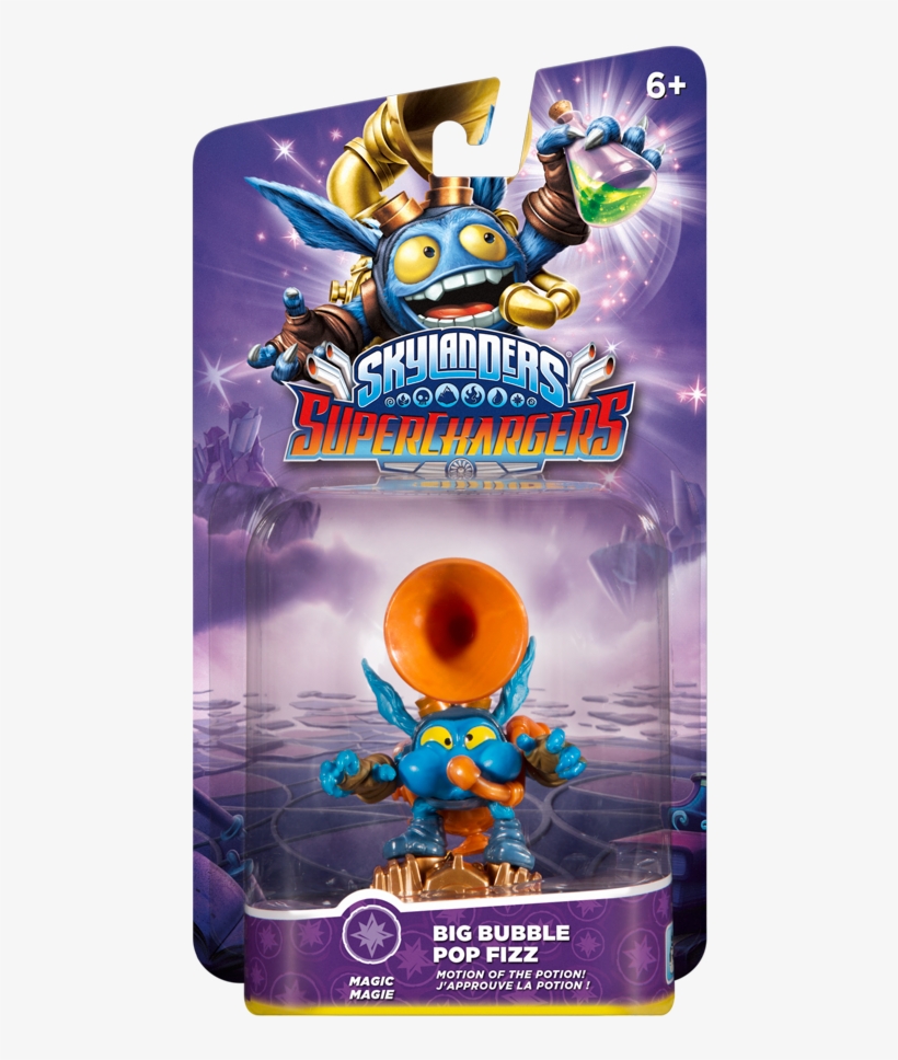 Skylanders Superchargers - Figures - Pop Fizz - Big Bubble Pop Fizz Skylanders, transparent png