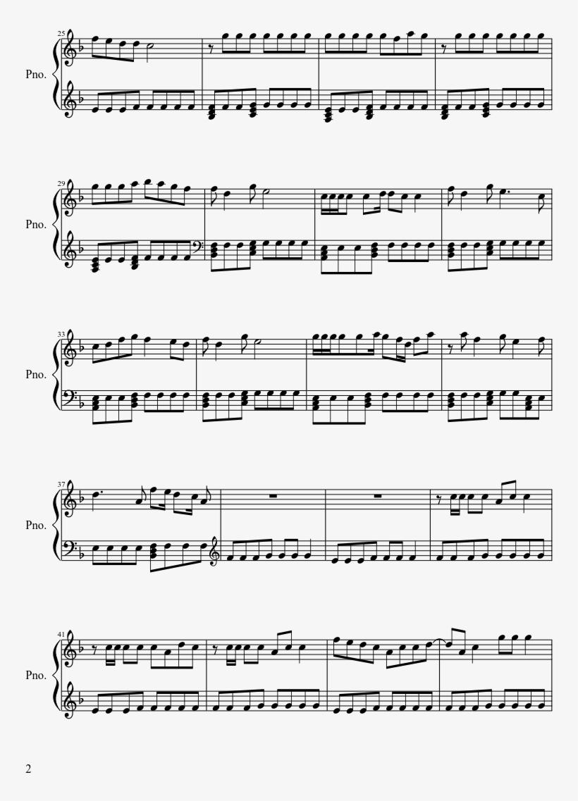 Hello Sheet Music Composed By Shinee 2 Of 5 Pages Up Piano Sheet Music 827x1169 Png Download Pngkit