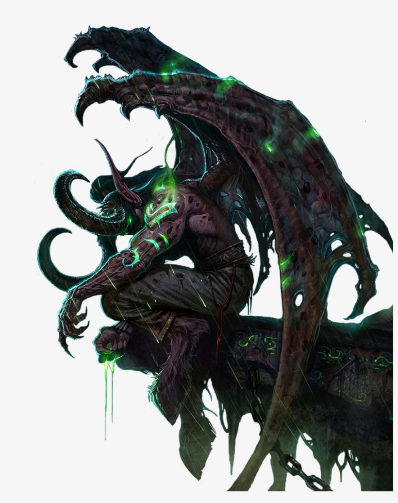 Illidan Stormrage Legion - Illidan Stormrage Png, transparent png
