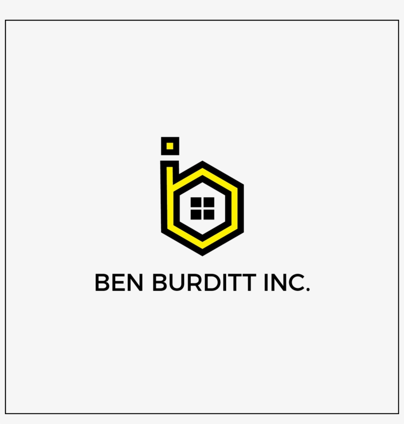 Bold, Masculine, Residential Construction Logo Design - Sign, transparent png