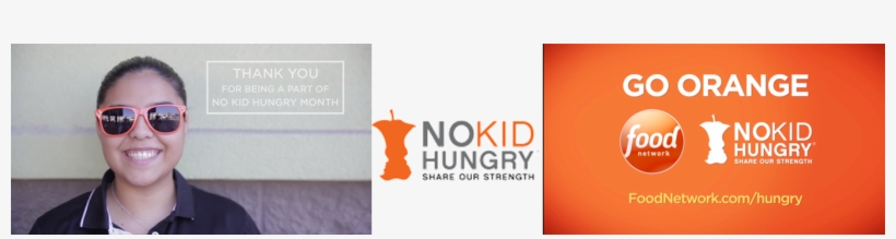 No Kid Hungry Month- Logo - Food Network And No Kid Hungry, transparent png