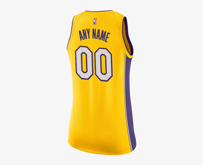 Los Angeles Lakers Women's Custom 201718 Icon Swingman Laker Jersey