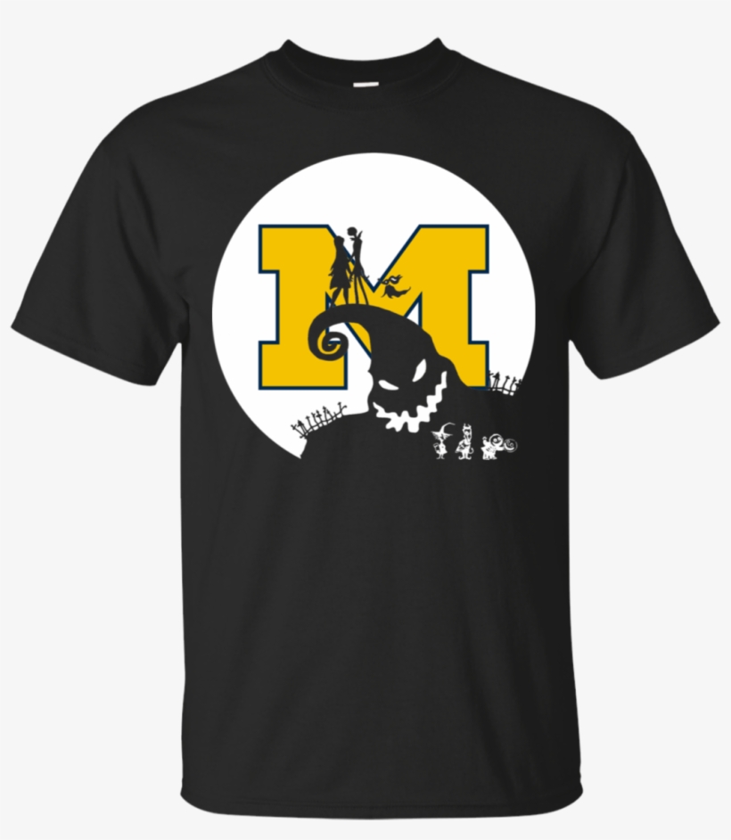 Jack Skellington And Sally Michigan Wolverines Halloween - Michigan Wolverines Beverage Napkins (20), transparent png