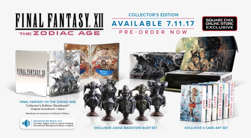 Final Fantasy Xii The Zodiac Age Collector's Edition, transparent png