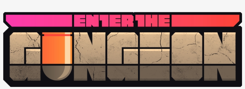 Enter The Gungeon Lo - Enter The Gungeon Logo, transparent png