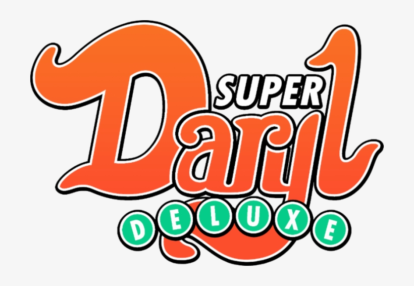 Super Daryl Deluxe Coming To Ps4 In Spring - Super Daryl Deluxe Logo Png, transparent png
