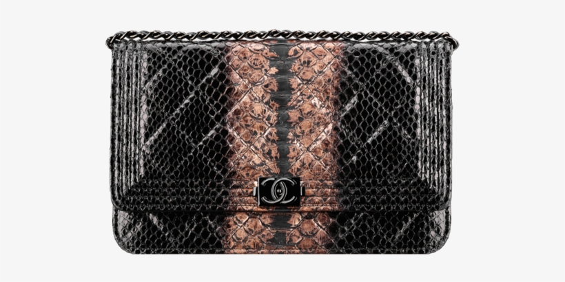 Python Boy Chanel Wallet On Chain - Mesh, transparent png