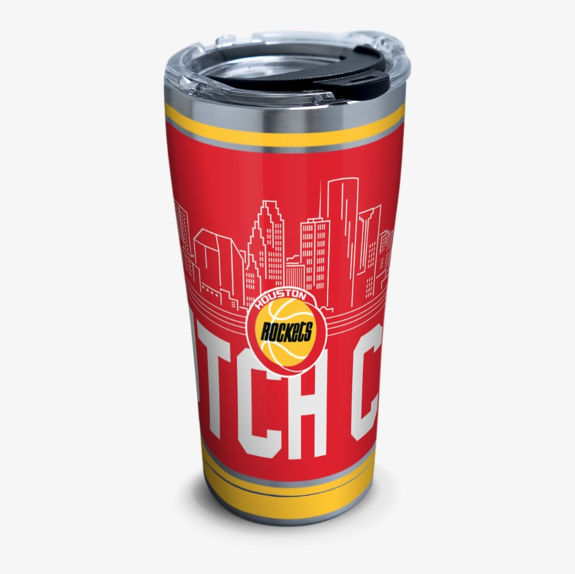 Houston Rockets Tervis Hwc Clutch City Skyline Stainless - Caffeinated Drink, transparent png