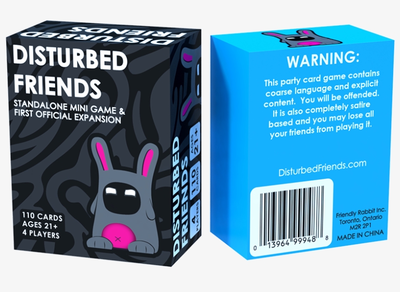 Disturbed Friends First Official Expansion Pack/mini - Disturbed Friends - Mini Game & First Expansion, transparent png